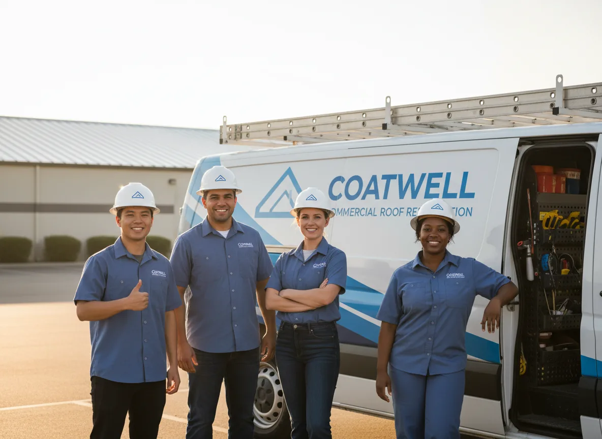 Commercial roof coating company in Rockwood, PA